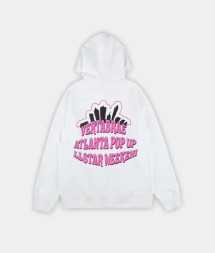 Vertabrae Atlanta Pop Up Hoodie White (1)