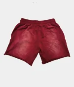 Vertabrae Double Emblem Shorts Red (1)