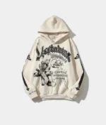 Vertabrae Logo Hoodie Cream (2)