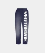 Vertabrae Logo Sweatpants Navy White (2)